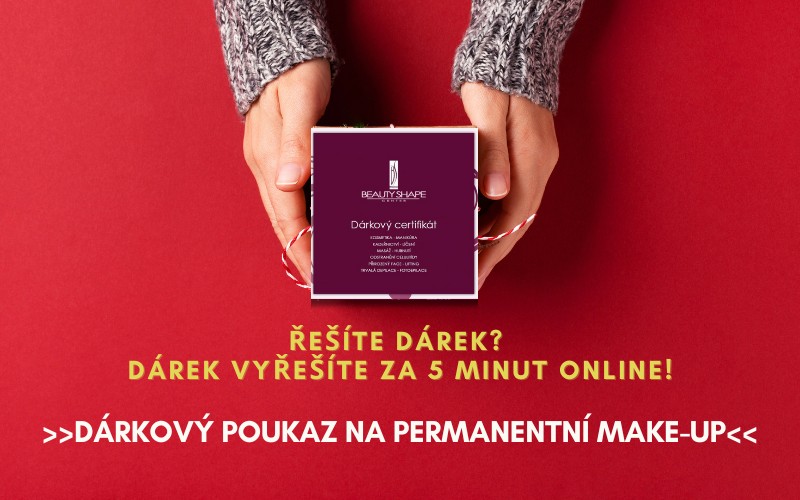 Gift voucher for permanent make-up