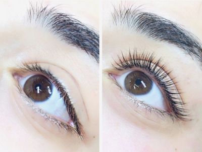 Keratin lash lift