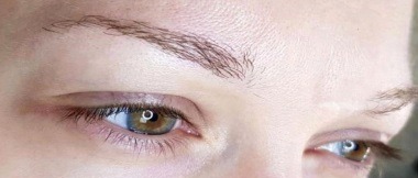 Před – microblading
