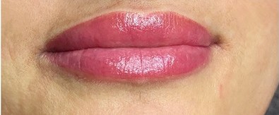 Po – 3D make-up rtů