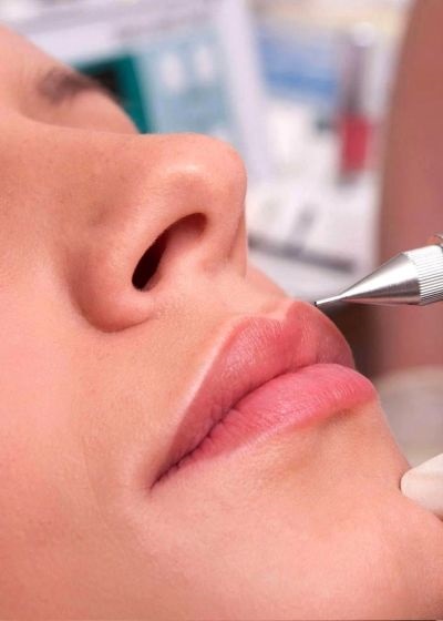 Permanent lip make-up