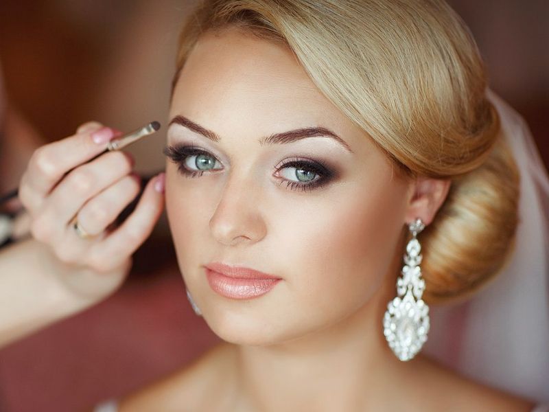 photo wedding make up, bridal makeup in Prague